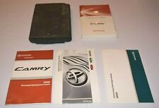 2008 TOYOTA CAMRY OWNERS MANUAL GUIDE BOOK SET WITH CASE OEM picture