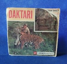 SEALED B498 Daktari A Tiger's Tale Doctor 1960s TV Show view-master Reels Packet picture