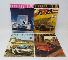 Corvette News Vol 9 No 4 and Vol 10 No 3, 4, 6 Four Issues From 1966-1967 picture