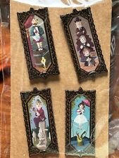 NEW Loungefly Disney Haunted Mansion (4) Piece Stretching Pin Set picture