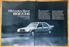 1986 Mercedes-Benz 190E 2.3-16 Original Magazine Article picture