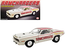 1970 Plymouth HEMI Barracuda Stock Ramchargers 750 1/18 Diecast Model Car picture