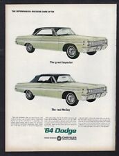1964 DODGE POLARA 500 Ad 