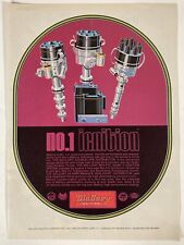 1973 Mallory No. 1 Ignition Print Ad Double Life Distributor Dual Point Rev Pol picture