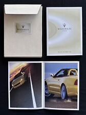 Early 2000s Maserati Spyder Press Kit Photo CD Photos Italian English picture