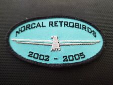 NORCAL RETROBIRDS 2002-2005 THUNDERBIRD FORD SEW ON PATCH picture