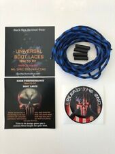 1 pair .. 6' Boot Laces ...MIL- SPEC 550 Paracord ..+ 1 Decal ....Thin Blue Line picture