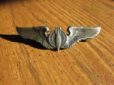 US ARMY AIR FORCE AAF BOMBARDIER  full size A & E clutch back early war sterling picture