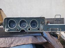 1968 Pontiac Tempest Lemans  GTO Instrument Cluster with cover And Heater Contro picture