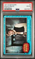 1977 Star Wars #4 Space Pirate PSA 4 Han Solo RARE NEW SLAB picture