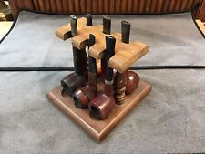 Vintage 6 Pipe Rack/Stand With 6  Pipes Medico And Others picture