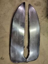 1959 FORD FAIRLANE 500 STAINLESS STEEL FENDER SKIRTS 1959 FORD FENDER SKIRTS SS picture