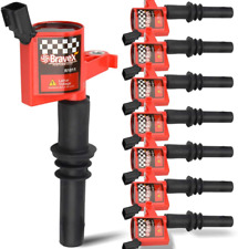 High Performance Pack of 8 Straight Boot - Upgrade 15% More Energy Ignition Coil picture
