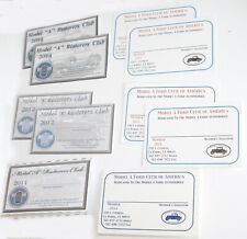 Model A Ford Club of America Restorers Club membership cards 2011 - 2014 picture