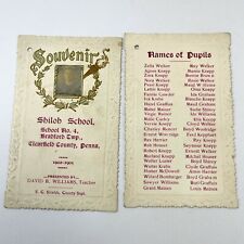 Shiloh School Clearfield County Pennsylvania 1902-1903 Souvenir picture