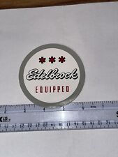 Vintage Edelbrock Equipped Sticker 1970’s picture