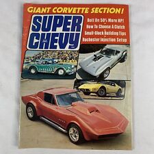 Super Chevy Magazine Corvette Chevrolet Stingray Chevy Small Block June 1975 picture