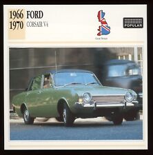 1966 - 1970  Ford Corsair V4  Classic Cars Card picture