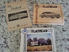 3 Flathead Ford Mercury Car Club 1948 Cars Book Magazine 80 72 84 zk picture
