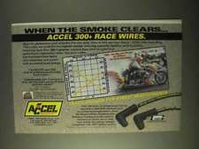 1999 Accel 300+ Race Wires Ad - When Smoke Clears picture