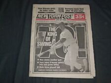 1998 SEPTEMBER 28 NEW YORK POST NEWSPAPER- MARK MCGWIRE HITS HRS 69 & 70-NP 4133 picture