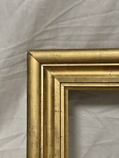 ANTIQUE FITS 13”x15” CLASSICAL COVE GOLD GILT VICTORIAN SHADOWBOX PICTURE FRAME picture