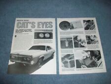 1969-70 Mercury Cougar Headlight Vacuum Actuator Replacement How-To Tech Article picture
