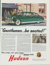 1948 Hudson Commodore Custom Sedan University Club Of New York Vtg Print Ad SP20 picture