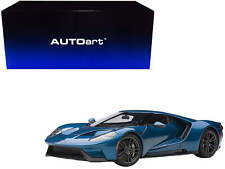 2017 Ford GT Liquid Blue 1/18 Model Car picture