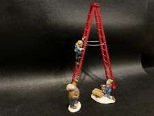 Dept 56 New England Village “Town Tree Trimmers” #5566 / 1991 Retired 1993 picture