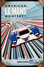 2013 American Le Mans Series ALMS Poster Mazda Laguna Seca Raceway Monterey picture