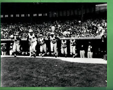 PETE ROSE FIRST STEPS ON FIELD FOR HIS FIRST GAME 04/08/1963 PHOTO PRINT 8