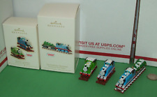 Hallmark Lot Thomas Percy On Track For Christmas Train 2007 2008 Ornaments picture