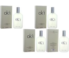 4pcs Perfume for Men OK1 UNISEX EDT Natural  Cologne Fragrance Spray 3.3oz picture