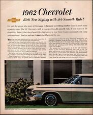 1961 Vintage ad `62 Chevrolet Impala Sport coupe retro Car Auto 2-pgs 10/17/22 picture