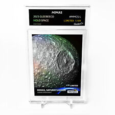 MIMAS, SATURN'S MOON Card 2023 GleeBeeCo Holo Space #MMCS-L Limited to Only /49 picture