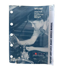 Wagner Import Anti-Lock Brake Service Manual WP51005 1981-93 Import Cars, Trucks picture