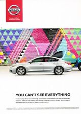 2017 2016 Nissan Altima Original Advertisement Print Art Car Ad D81 picture