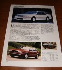 ★★1987 CHEVY CELEBRITY SPEC SHEET INFO PHOTO 87 EUROSPORT VR COUPE EURO SPORT★★ picture