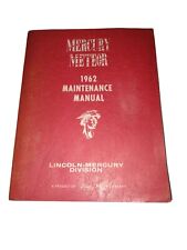 1962 Mercury meteor maintenance manual Holley single barrel carburetor picture