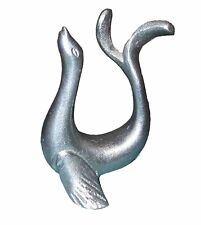 Vintage Cast Aluminum Seal Figurine Ring Holder ￼ picture
