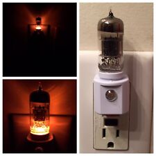 Vacuum Tube Amber Glow LED Night Light with Seeburg Wurlitzer Jukebox Valve picture