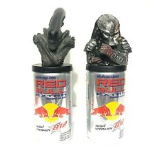 2Pcs Red Bull Extra Empty Can Cap Collection Alien VS Predator Movie 2004 picture