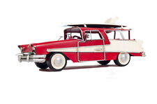 1957 Ford Country Squire Station Wagon Red iron Model Car picture