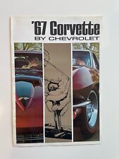 1967 Chevy Corvette Sales Brochure Original *Excellent Condition** picture