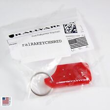 Rally Armor Mini UR RED Color Mud Flap Keychain picture