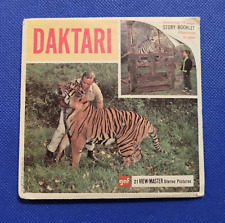Gaf B498 Daktari A Tiger's Tale Doctor 1960s TV Show view-master Reels Packet picture