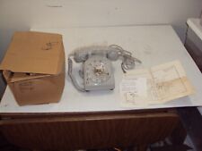 Vintage NOS, OEM Western Electric Rotary Phone, Gray, 100-677-020 picture