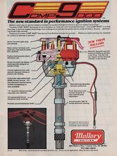 1987 Mallory Ignitions Comp9000 Distributor Performance Diagram Vintage Print Ad picture