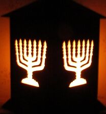 Holy Menorah Indoor/Outdoor Solar Lamp -  picture